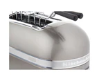 Kitchenaid ProLine Toaster 2 Slice Adjustable Wide Slot Sugar Pearl Silver Grill