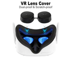 Buutrh Practical Lens Protector Wear-resistant VR Glasses Lens-Black