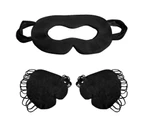Buutrh 100Pcs Soft Eye Cover Comfortable VR Headset Comfortable-Black