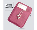 Buutrh E-Reader Zipper Protective Bag 558 Paperwhite VoyageRose Red-