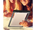 Buutrh Waterproof Underwater Tablet Computer Bag Case for iPadWhite-