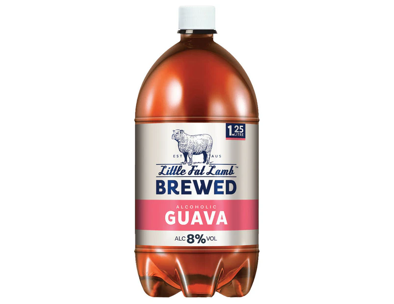 Little Fat Lamb Brewed Alcoholic Guava Cider 1.25l