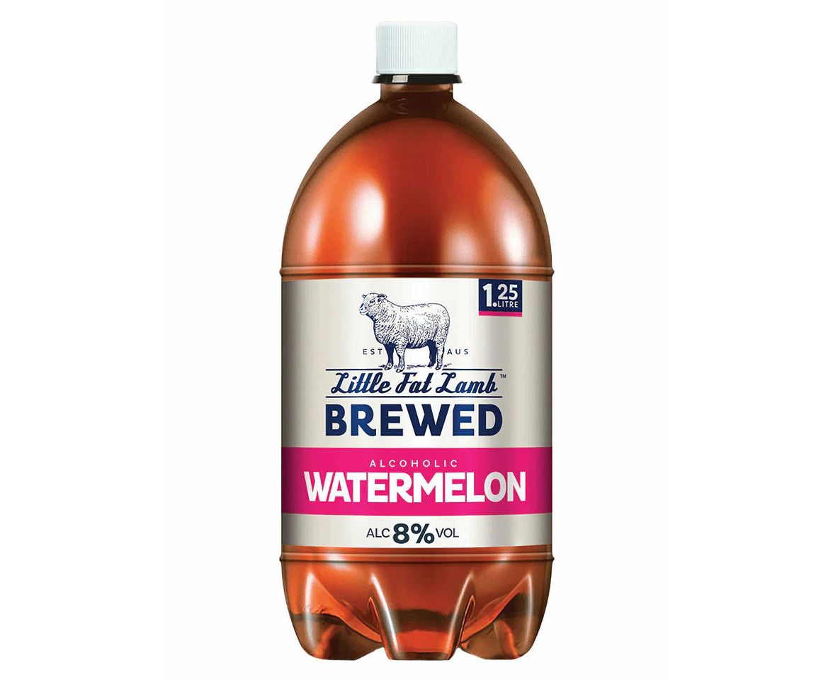 Little Fat Lamb Brewed Alcoholic Watermelon Cider 1.25l