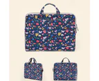 13.3/15.6 inch Floral Print Bag Sleeve for Macbook - A1