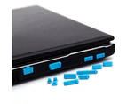 Buutrh 13Pcs/Set Universal Laptop Notebook Cover Plug CapBlack-
