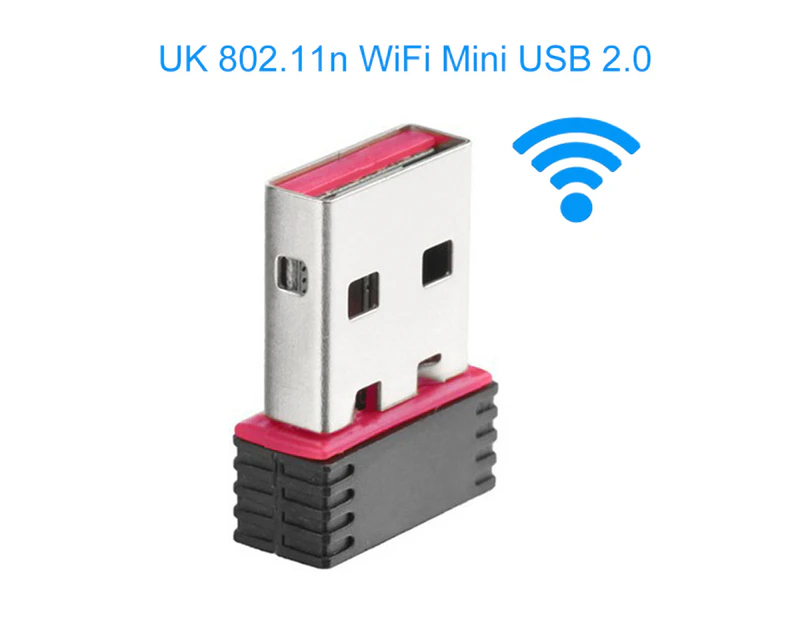 Buutrh 150M Portable Mini WiFi USB LAN Adapter for PC Laptop