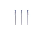Dremel 443 Carbon Steel Brush Accessory Set, 3 Brushes (3.2 mm) for Cleaning and Removing Rust of Metal Materials - Catch