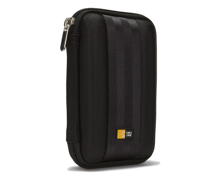 Case Logic Small Portable Carrying Case Storage for 2.5" Hard Disk Drive Black