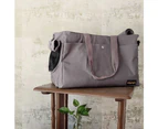 Ibiyaya Canvas Pet Carrier Tote for Cats & Dogs - Grey