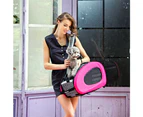 Ibiyaya EVA 5-in-1 Combo Pet Carrier, Pram & Backpack, Chocolate