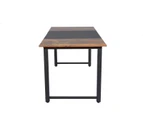 YES4HOMES Computer Desk, Sturdy Home Office Gaming Desk for Laptop, Meeting Writing Table, Multipurpose Workstation
