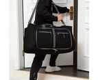 Travel Duffle Bag for Men Foldable Travel Duffel Bag - Black