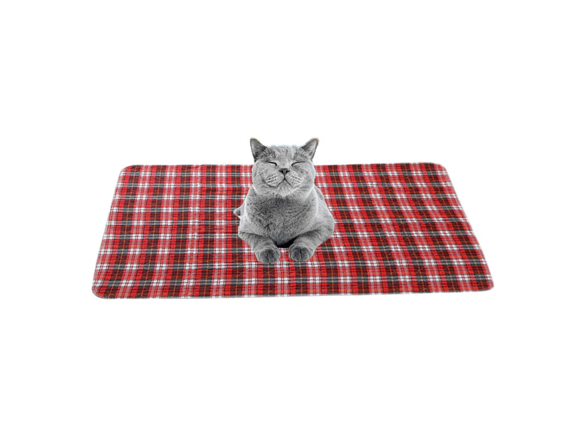 60 x 40cm Leak Proof Pet Pee Pad Washable Pet Toilet Training Mat Pet Bed Mat Style 2