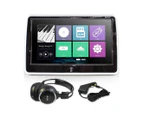 Elinz 10.1" TFT Active Headrest Car DVD Player Touch Screen Slim Full HD 1080P Games