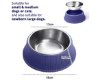 Stainless Steel Dog Bowl with Rubber Base for Food and Water Pet Bowl Dish Cat Bowl-style3