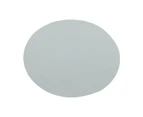 Silicone Pet Feeding Mat Round Shape Non-Slip Bowl Mat Waterproof Feeding Pad for Dogs Cats-gray