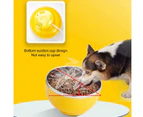Cat Heating Bowl Intelligent Pet Food Dispenser Pet Supplies-Golden