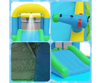 Inflatable Water Park World Jumping Castle Trampoline Toy Bouncer Slide Pool Splash Game Blow Up Outdoor Play