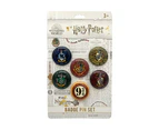 Harry Potter Kids Showbag w/ Duffle Bag/Drink Bottle/Wand/Decals/Badges Set