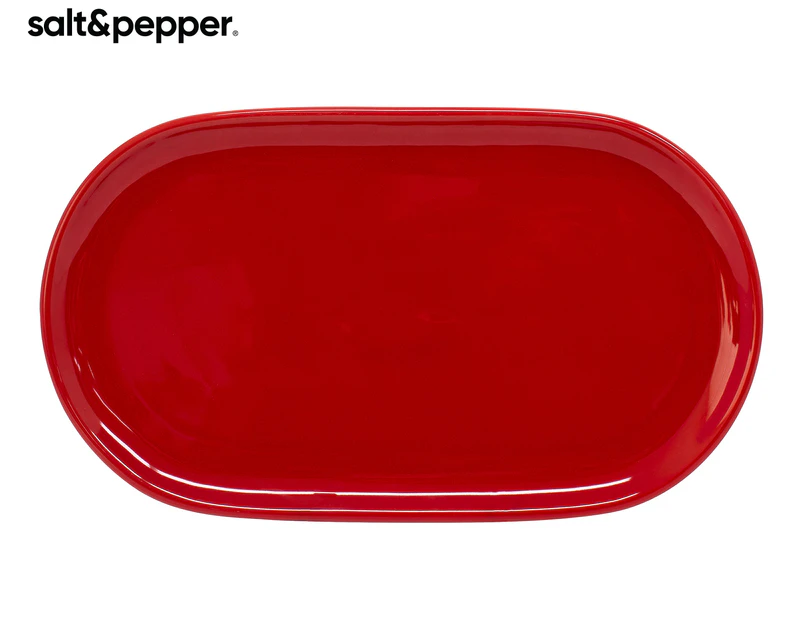 Salt & Pepper 28x16cm Oleta Platter - Red