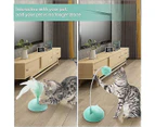 Indoor Pet Interactive Cat Toy Intelligent Automatic Cat Toy 1 Piece Green