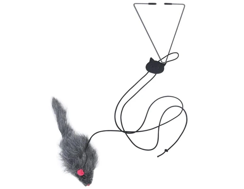 Interactive Cat Feather Toys,retractable Cat Teaser Toy ,hanging Interactive Cat Toys For Indoor Ca