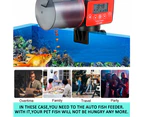 BJWD Automatic Fish Food Feeder Auto LCD Dispenser Feeding Timer Aquarium Tank Pond
