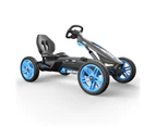 Berg APX Rally 124cm Kids/Children's Pedal Go Kart Ride On Cherokee Blue 4-12y