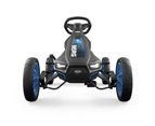 Berg APX Rally 124cm Kids/Children's Pedal Go Kart Ride On Cherokee Blue 4-12y