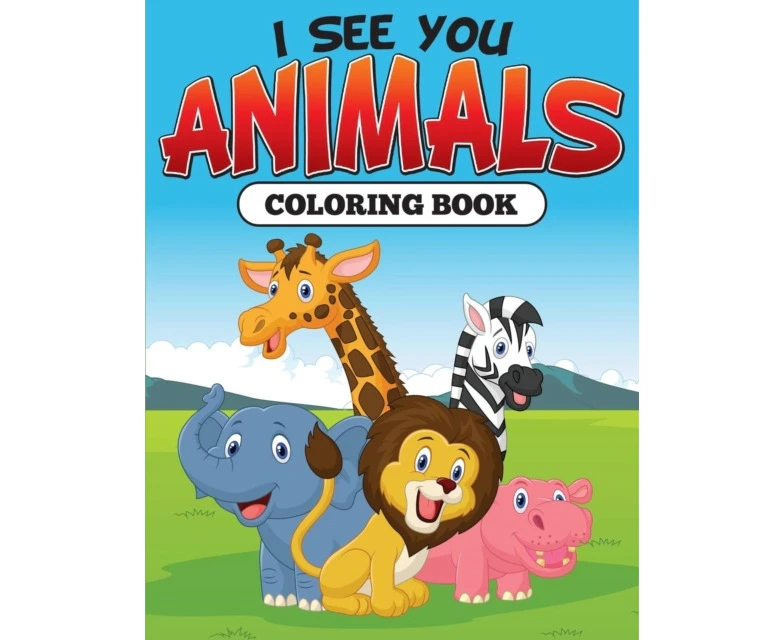 I See You Animals Coloring Book by Speedy Publishing LLC