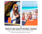 Portable Picnic Mat Foldable Camping Beach Pad Multifunctional Mattress (Orange)