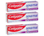 3x Colgate 110g Sensitive Fluoride Toothpaste Dental/Oral Care Multi Protection