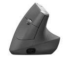 LOGITECH MX Vertical ERGONOMICS ELEVATED Next-level comfort with MX Vertical Advanced Ergonomic Mouse