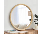 Cooper & Co. 80cm Emmy Round Wall Mirror - Natural