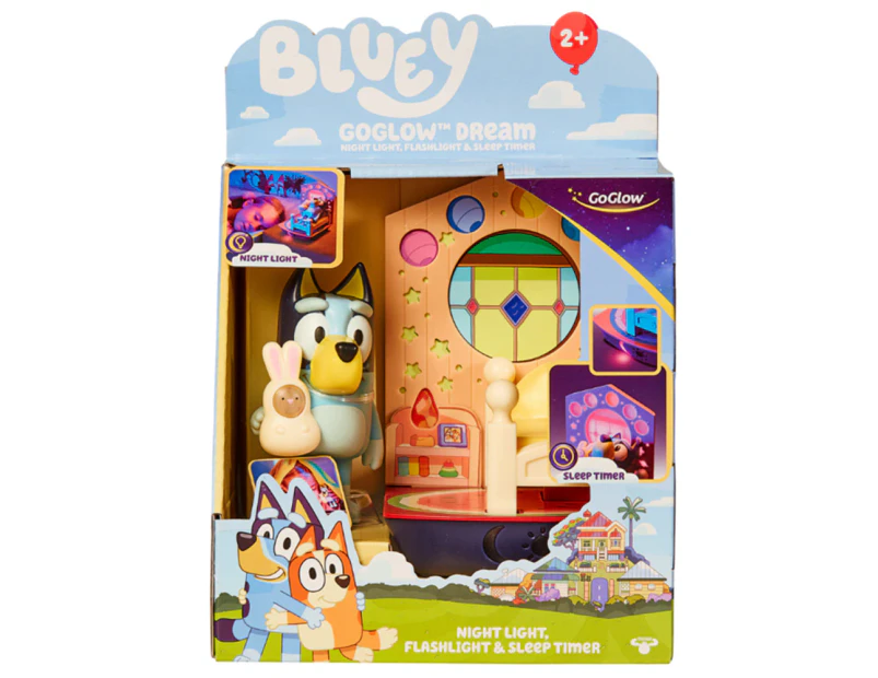 Bluey GoGlow Dream Night Light Flashlight & Sleep Timer Kids/Children Toy 2y+