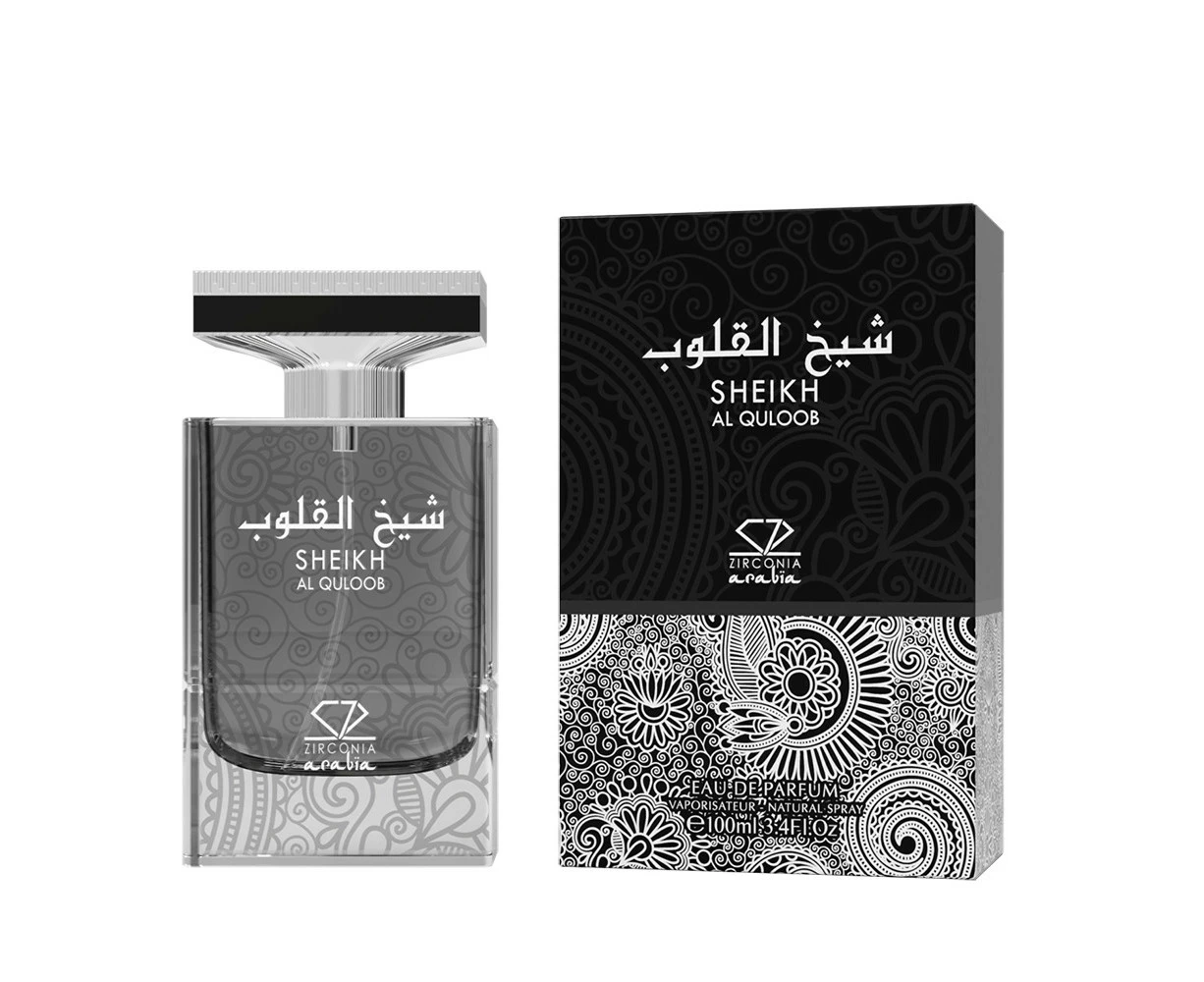 Zirconia Arabia Sheikh Al Quloob EDP Spray Perfume 100ml For Men