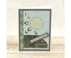 Couture Creations Gentleman Crafter Cut Foil & Emboss Die Cathedral Window Background
