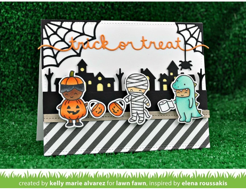 Lawn Fawn Clear Stamp Costume Party