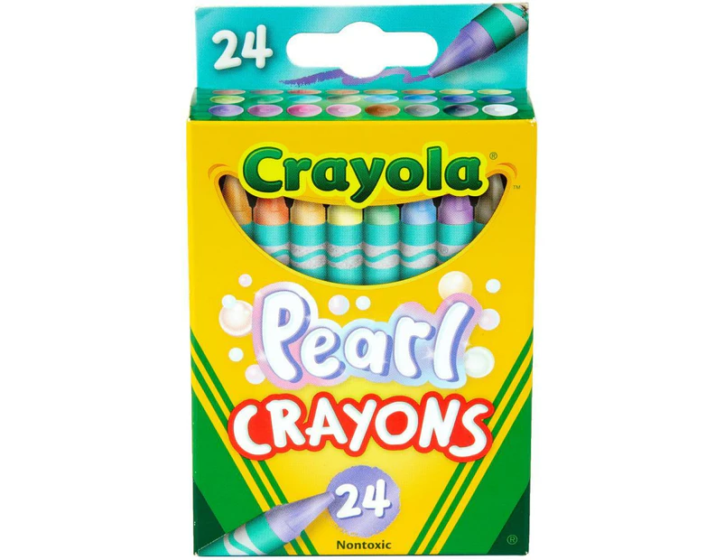 Crayola Pearl Crayons 24pk