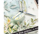 Colorado Craft Company Big & Bold Stamp Majestic Moths
