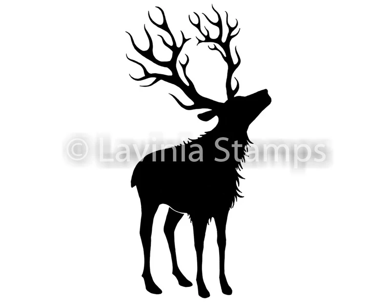 Lavinia Reindeer Large Stamp