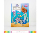 Waffle Flower Stamp Mermaid Mail