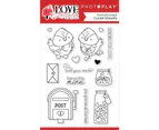 PhotoPlay Paper Love Letters Photopolymer Stamp