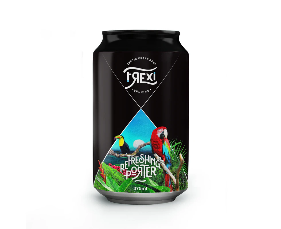 Frexi Brewing Refreshing Porter-16 cans-375 ml