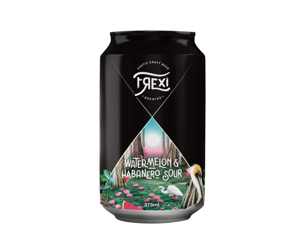 Frexi Brewing Southern Sour, Watermelon And Habanero-16 cans-375 ml