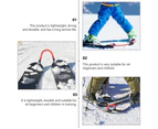 2 Pcs Ski Board Connector Beginner Ski Training Aid Children Ski Assist Equipment