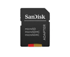 SanDisk Extreme 512GB 190MB/s V30 A2 4K SDXC Micro SD Memory Card with Adapter