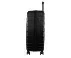 Pierre Cardin 70cm Medium Hard Shell Travel Luggage TSA Suitcase/Baggage Black