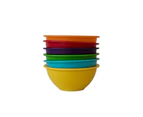 Scullery Fresh Prep Set of 6 Mini Prep Mixing Bowls Multicolour