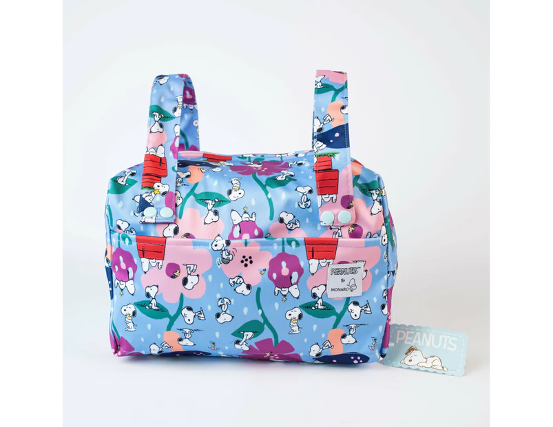 Unisex Travel Pod Snoopy in Bloom Polyester Fabric
